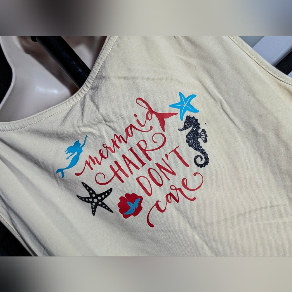 Salt Life Ocean Vibes Mermaid Tank Top 1X